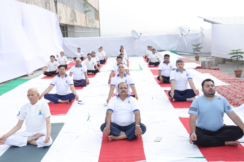 Yoga Day Celebrations at ITAT Delhi Benches