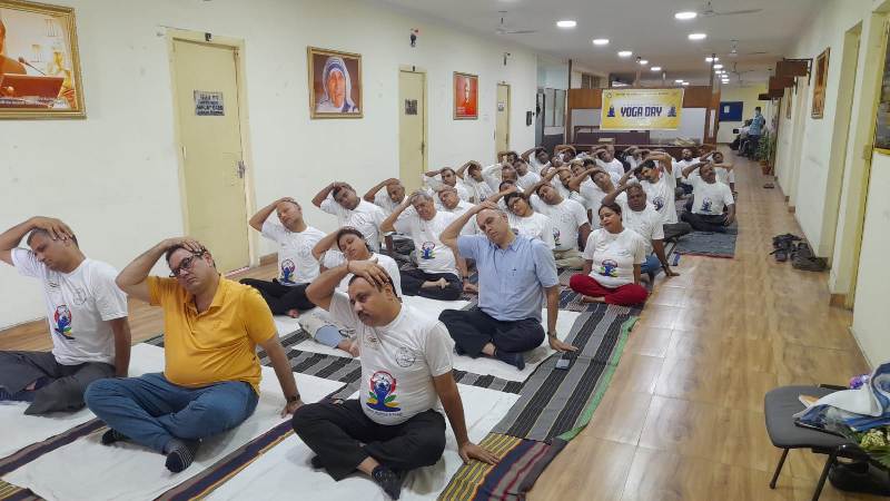 Yoga Day Celebrations at ITAT Kolkata Benches