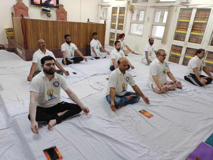 Yoga Day Celebrations at ITAT Amritsar Benches