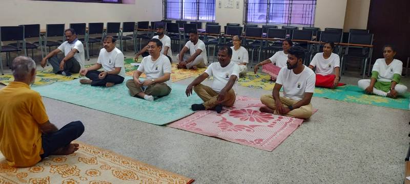 Yoga Day Celebrations at ITAT Cochin Benches
