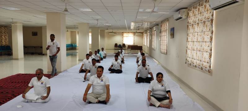 Yoga Day Celebrations at ITAT Jaipur Benches