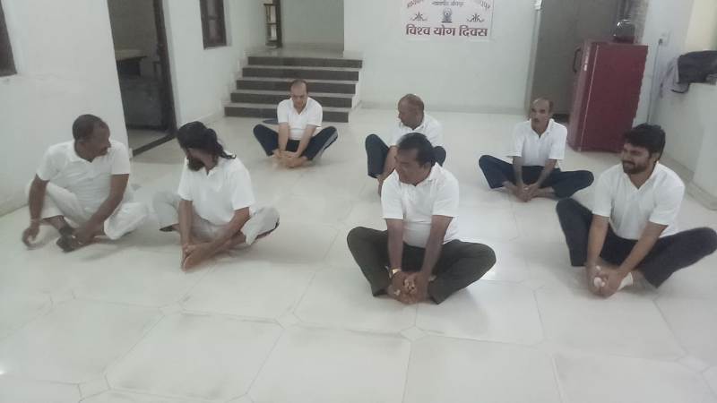 Yoga Day Celebrations at ITAT Jodhpur Benches